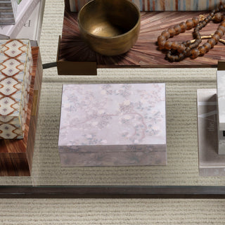 Garland Decorative Box, Lavender
