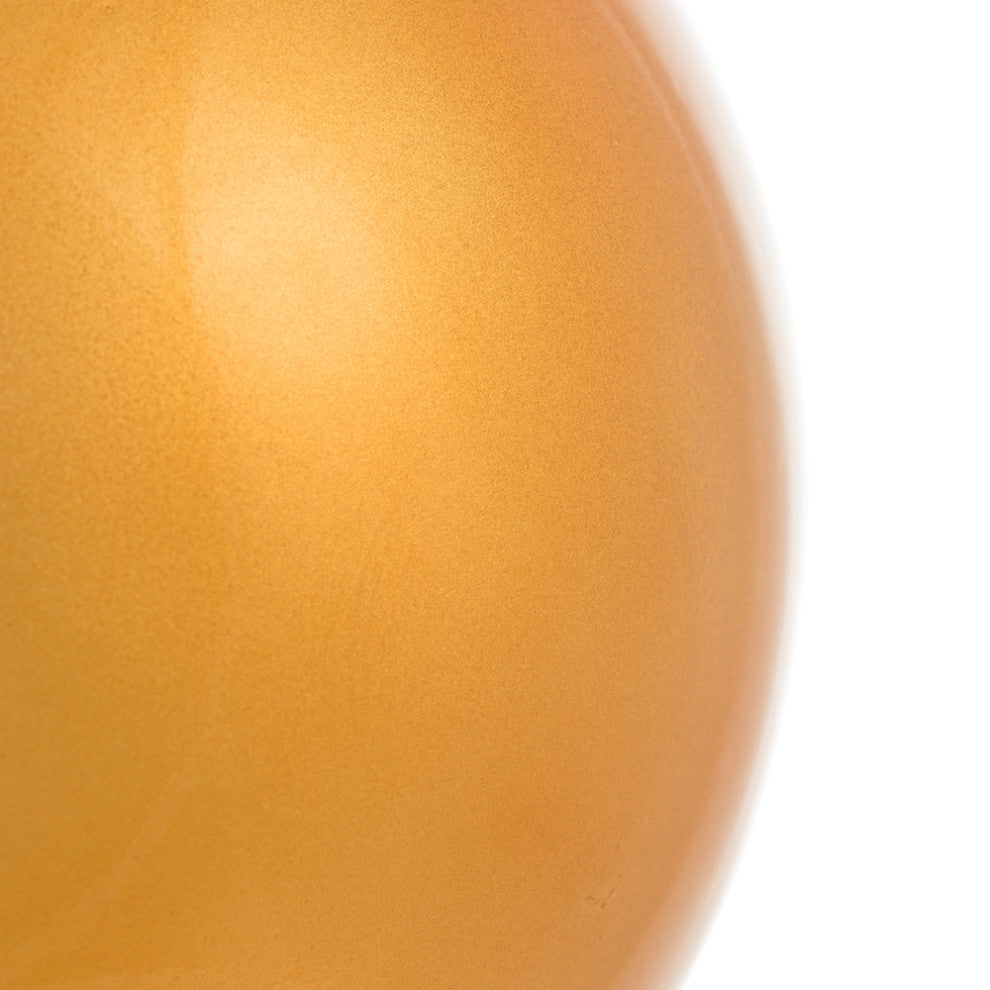 Vickerman N592033Dcv 8" Copper/Gold Candy Ball Uv Drilled, 1 Per Bag
