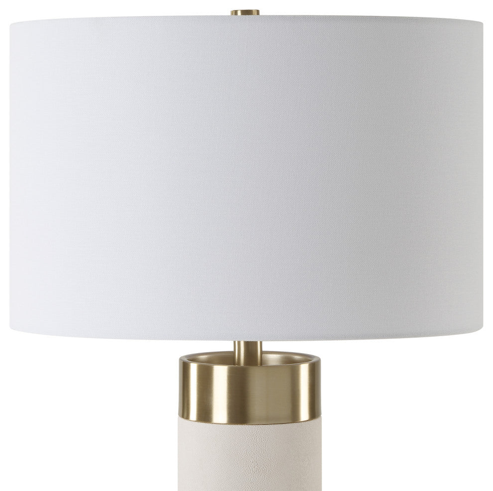 Uttermost Wessex White Table Lamp