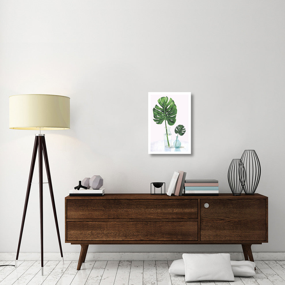 "Statement Palms II" Digital Paper Print by Wellington Studio, 18"x26"