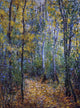 Claude Oscar Monet Wood Lane, Gallery Wrapped Canvas Print, 21"x28"