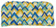 42"X19" U-Shaped Patterned Tufted Settee/Bench Cushion, Resort Cornsilk