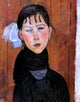 Amedeo Modigliani Marie Daughter of the People Gallery Wrapped Canvas Print