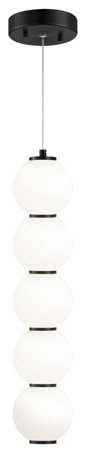 Matteo Lighting C82406OB Pendant Light, Oxidized Black Finish