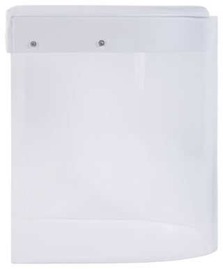 Solara 20" Seat Height Acrylic, Upholstered Accent Stool