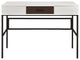 Built-in USB Port Writing Desk, Natural
