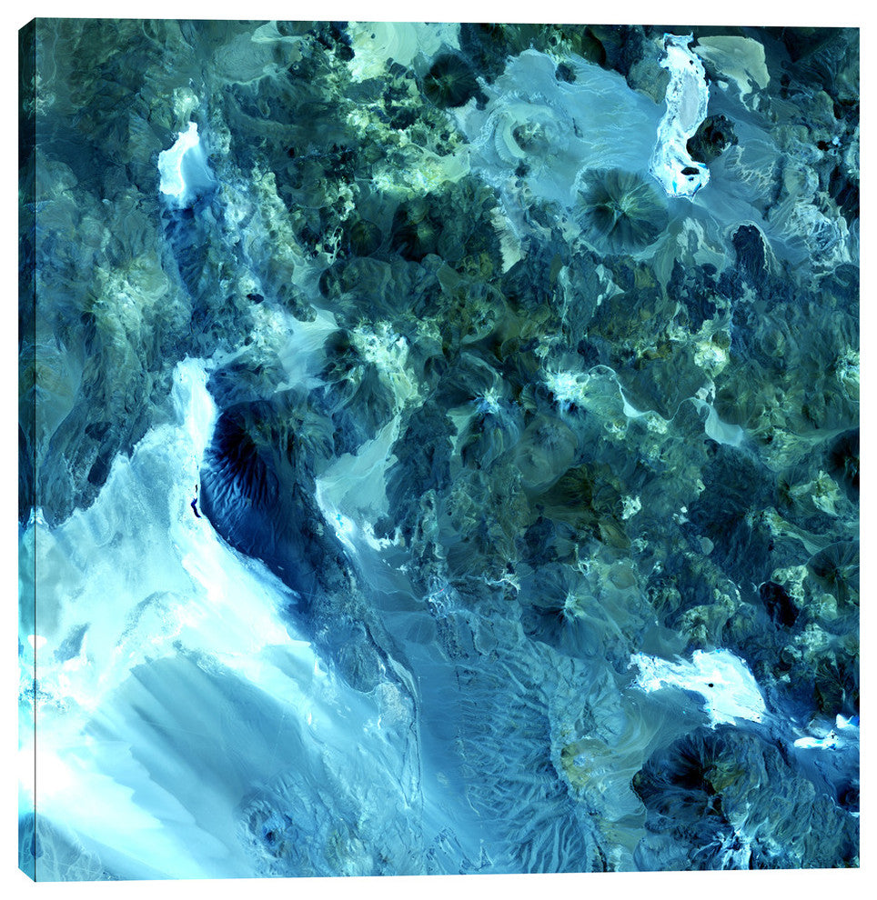 Epic Graffiti "Earth As Art: Volcanoes" Giclee Canvas Wall Art, 12"x12"