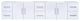 Geneva Transitional Glossy White 84" Double Vanity