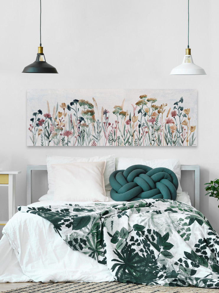 "Pretty Wildflowers" Painting Print on Wrapped Canvas