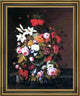 Severin Roesen Floral Still Life Framed Premium Canvas Print, 20"x25"