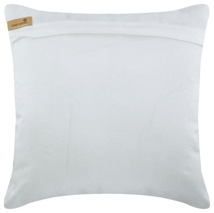 Lattice & Trellis Geometric Blue Linen 14"x14" Pillow Cover, Lattice Blues