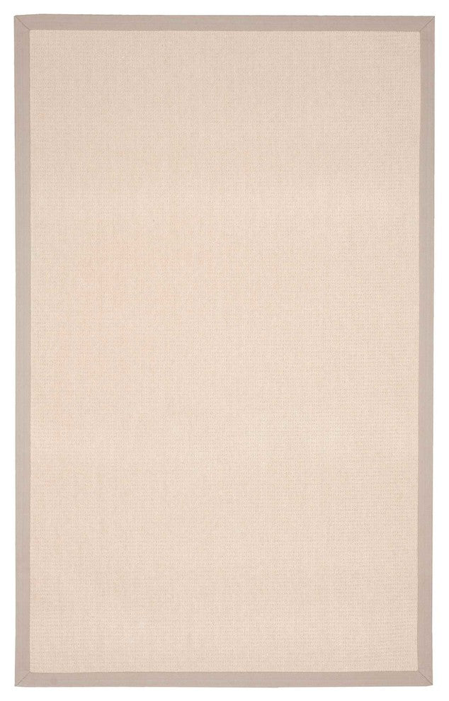 Nourison Sisal Soft 5' x 8' Eggshell Farmhouse Indoor Area Rug