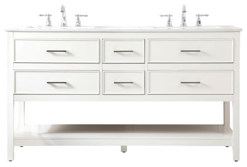 Elegant Lighting VF19060D Sinclaire 60" - Blue