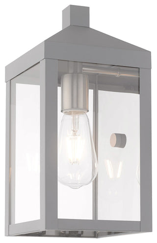 Livex Lighting Nordic Gray 1-Light Outdoor Wall Lantern