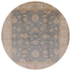 Ahgly Company Indoor Round Mid-Century Modern Area Rugs, 4' Round
