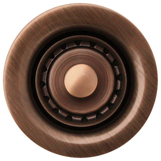 2" Basket Strainer, Antique Copper
