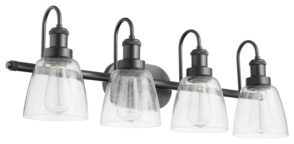 Quorum 4-Light Vanity 508-4-59, Matte Black