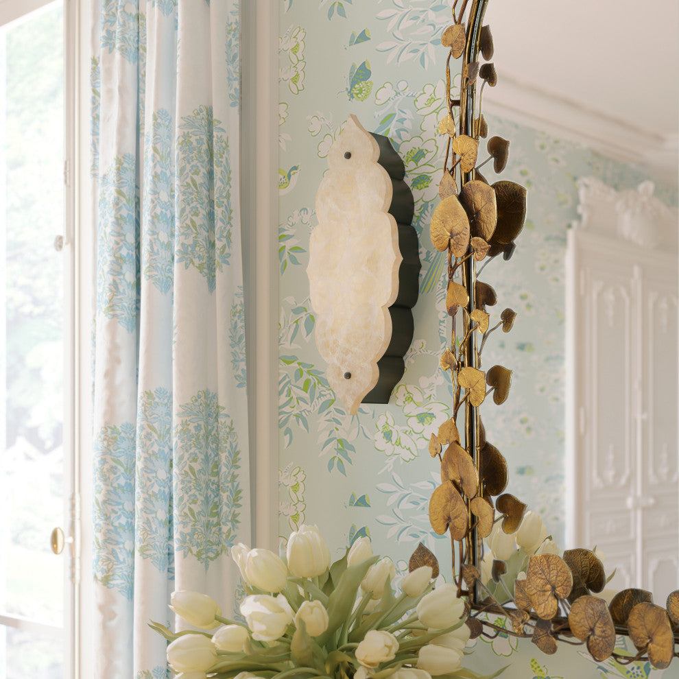 Crystal Bud Tall Wall Sconce