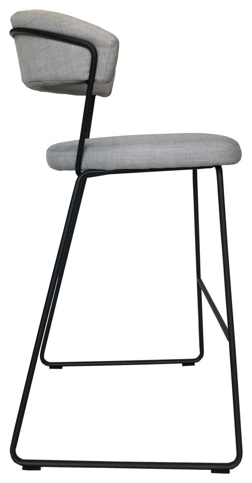 First of A Kind Adria Barstool Gray