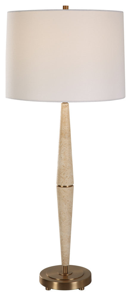 Palu Travertine Table Lamp