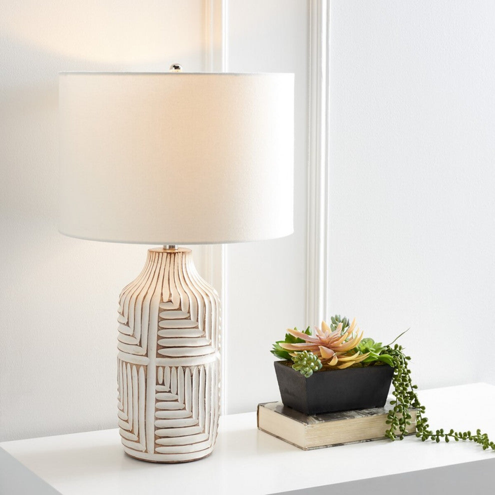 Safavieh Dione Table Lamp Ivory