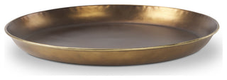 Eagan Gold Aluminium Tray, Large
