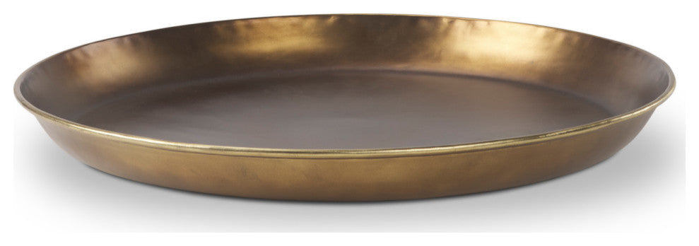Eagan Gold Aluminium Tray, Large