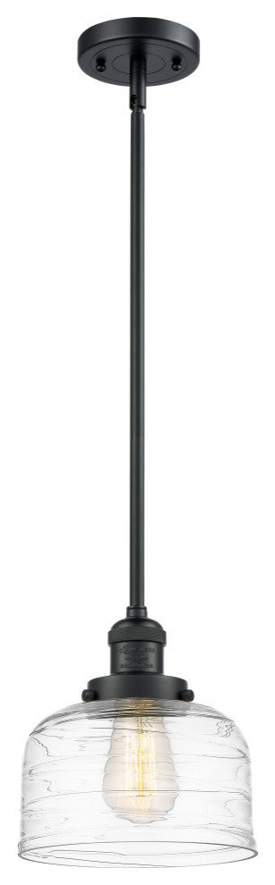 Innovations Bell LED Large Mini Pendant 201S-BK-G713-LED, Matte Black