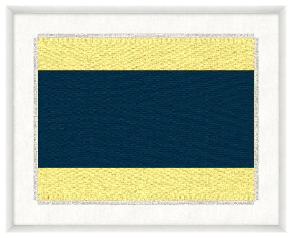 Nautical Flag Textile D, Giclee Reproduction Artwork