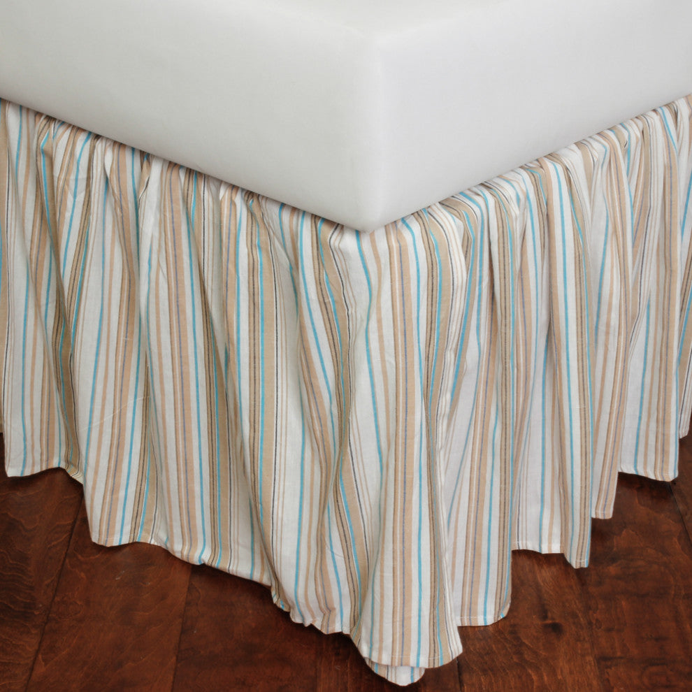Wilt Stripe Bed Skirt, Queen