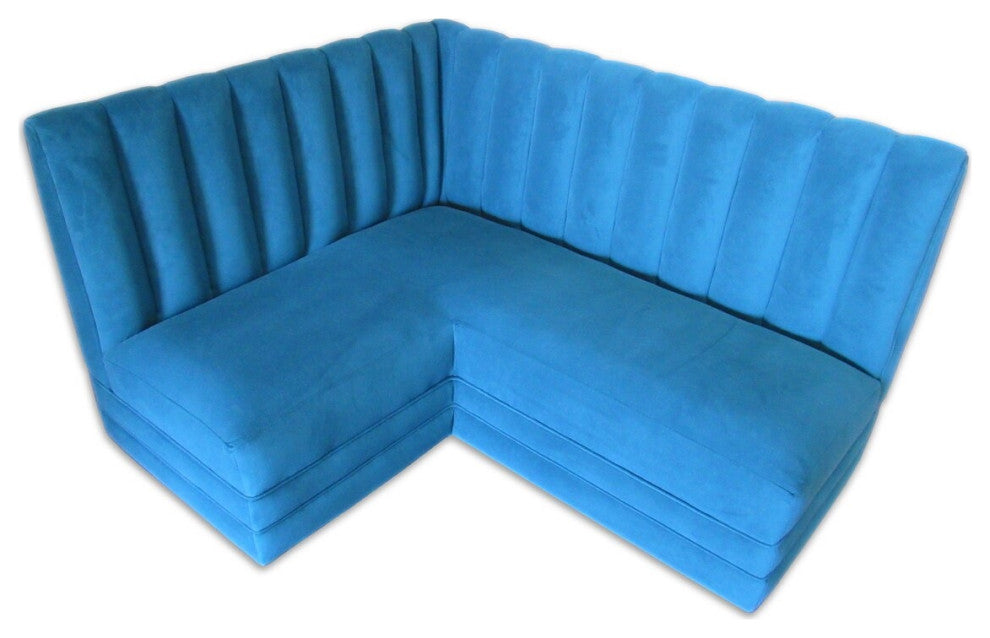 Custom Dining Booth, L Bench Banquette, A 72"x72" B