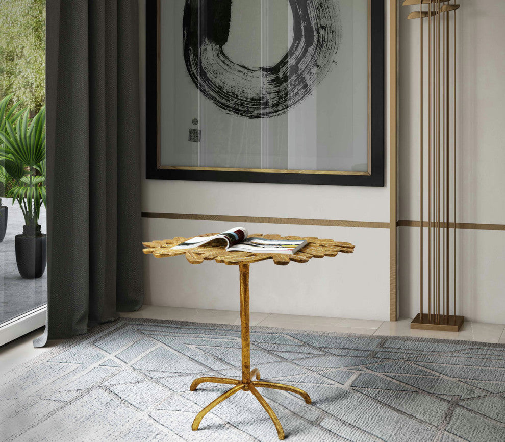 Freesia Gold Side Table