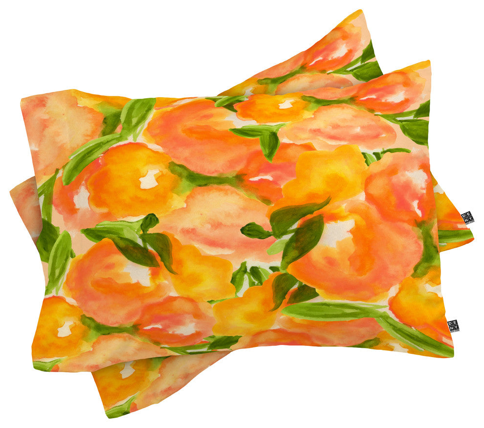 Deny Designs Rebecca Allen Our Summer Garden Pillowcase