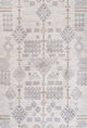 Bhalil Berber Diamond Geometric Beige/Gray 4 ft. x 6 ft. Area Rug