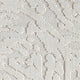 Nimes Topo Relief Area Rug, Ivory, 2'3''x3'3''