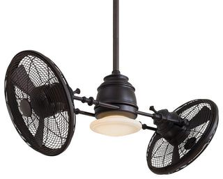 MinkaAire Vintage Gyro Vintage Gyro 42" Sweep 6 Blade Twin Turbo - Kocoa