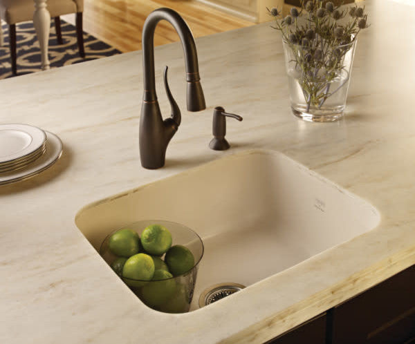 Franke CCK110-19 Cisterna 21-7/16" Single Basin Undermount - White