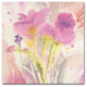 'Magenta Duo' Canvas Art by Sheila Golden