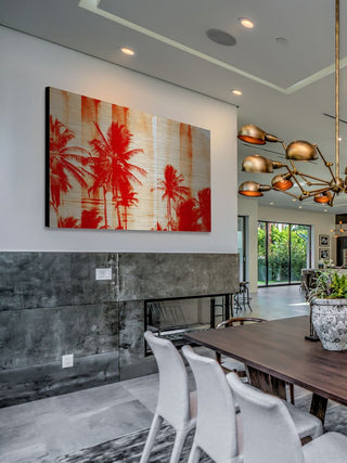 "Dende Coast" Print on Brushed Aluminum, 45"x30"