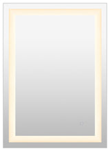 Remy Anti-Fog Front/Back-lit Bathroom Vanity Mirror, Touch Control, Height: 34"