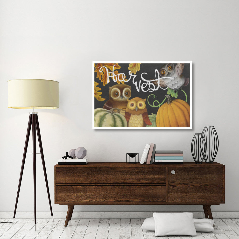 "Harvest Owl IV" Digital Paper Print by Mary Urban, 50"x34"