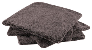 Sherpa Pillow Shell 4 Piece Set, Chocolate, 20" X 20"