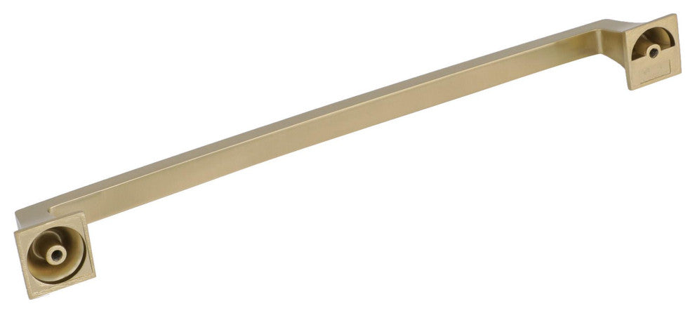 Amerock Mulholland Appliance Pull, Golden Champagne, 12" Center-to-Center
