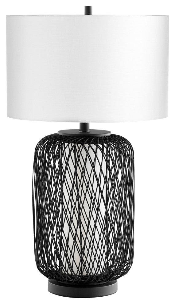 Nexus Table Lamp, Pewter