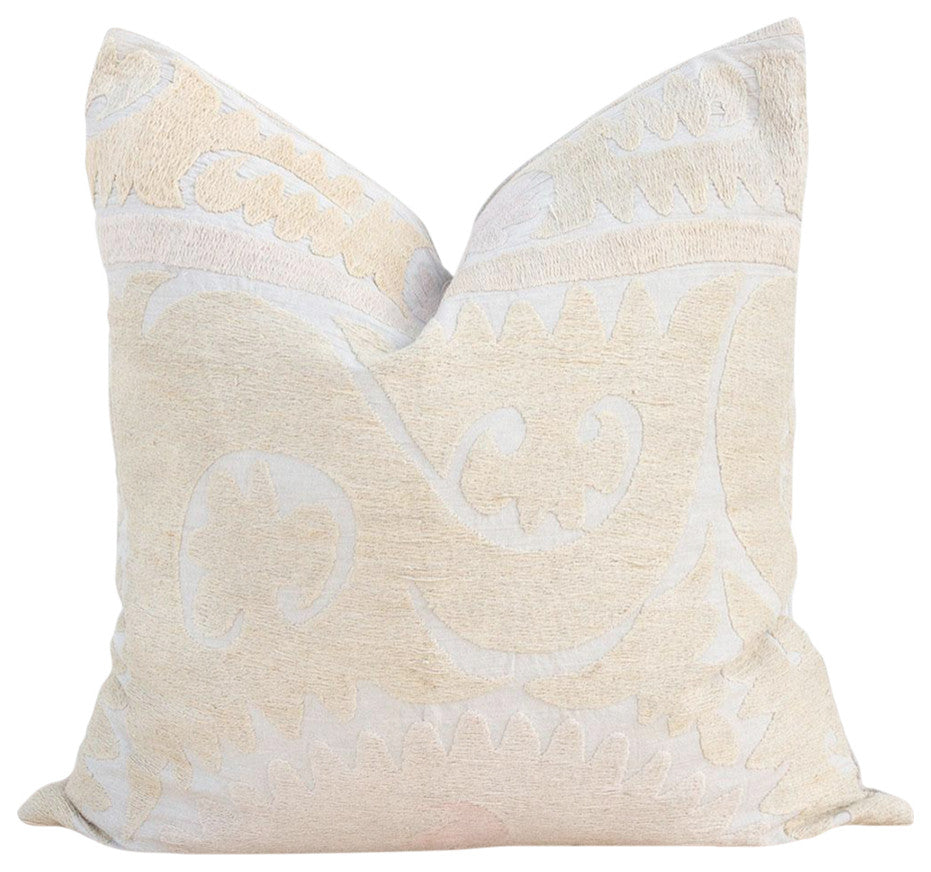 Nomadic Large Vintage Suzani Pillow