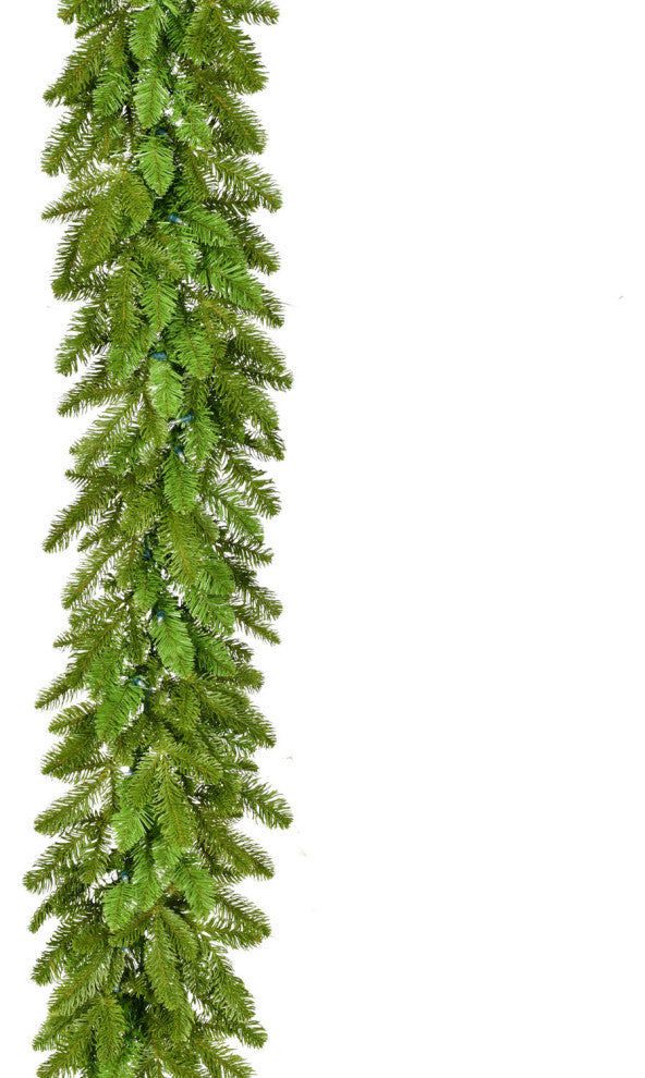 9-Ft. Grandland Garland, White Led