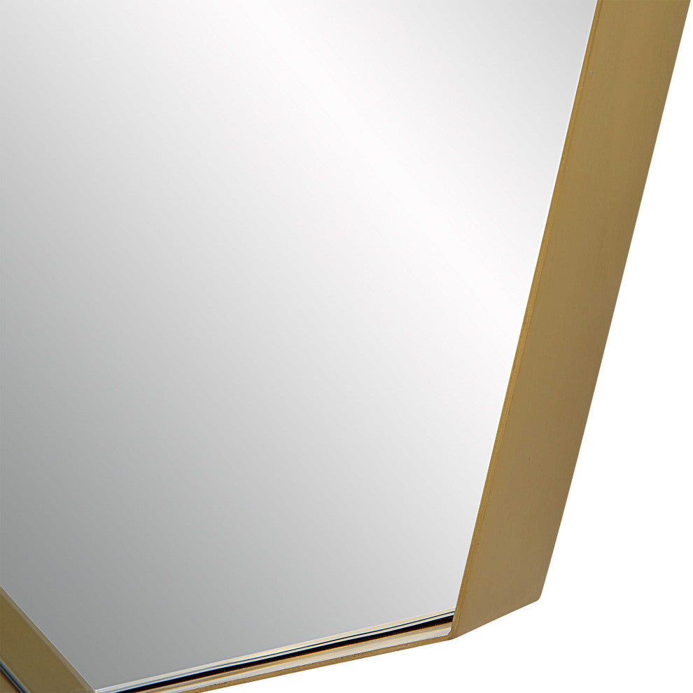 Uttermost Vau-Light Oversized Angular Mirror