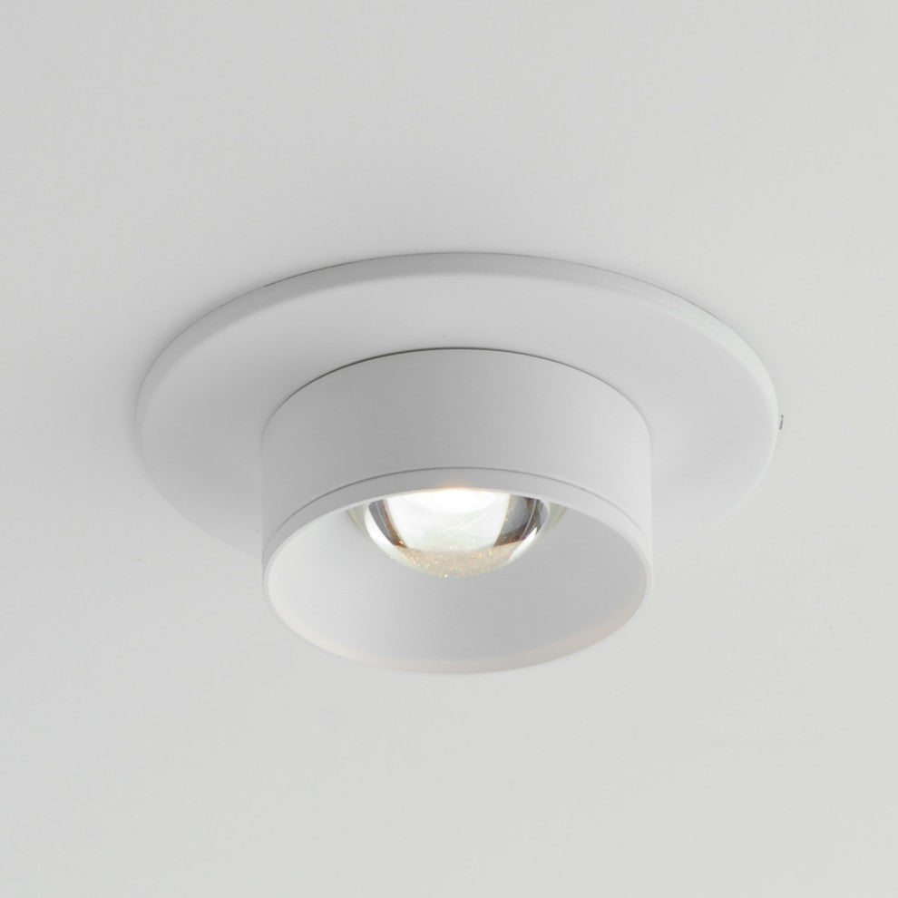 Maxim 86210 Caldera 3"W Flush Mount Ceiling Fixture - White