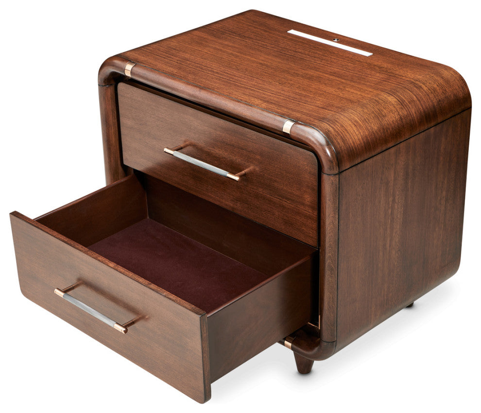 Mason Park Nightstand, Umber Brown