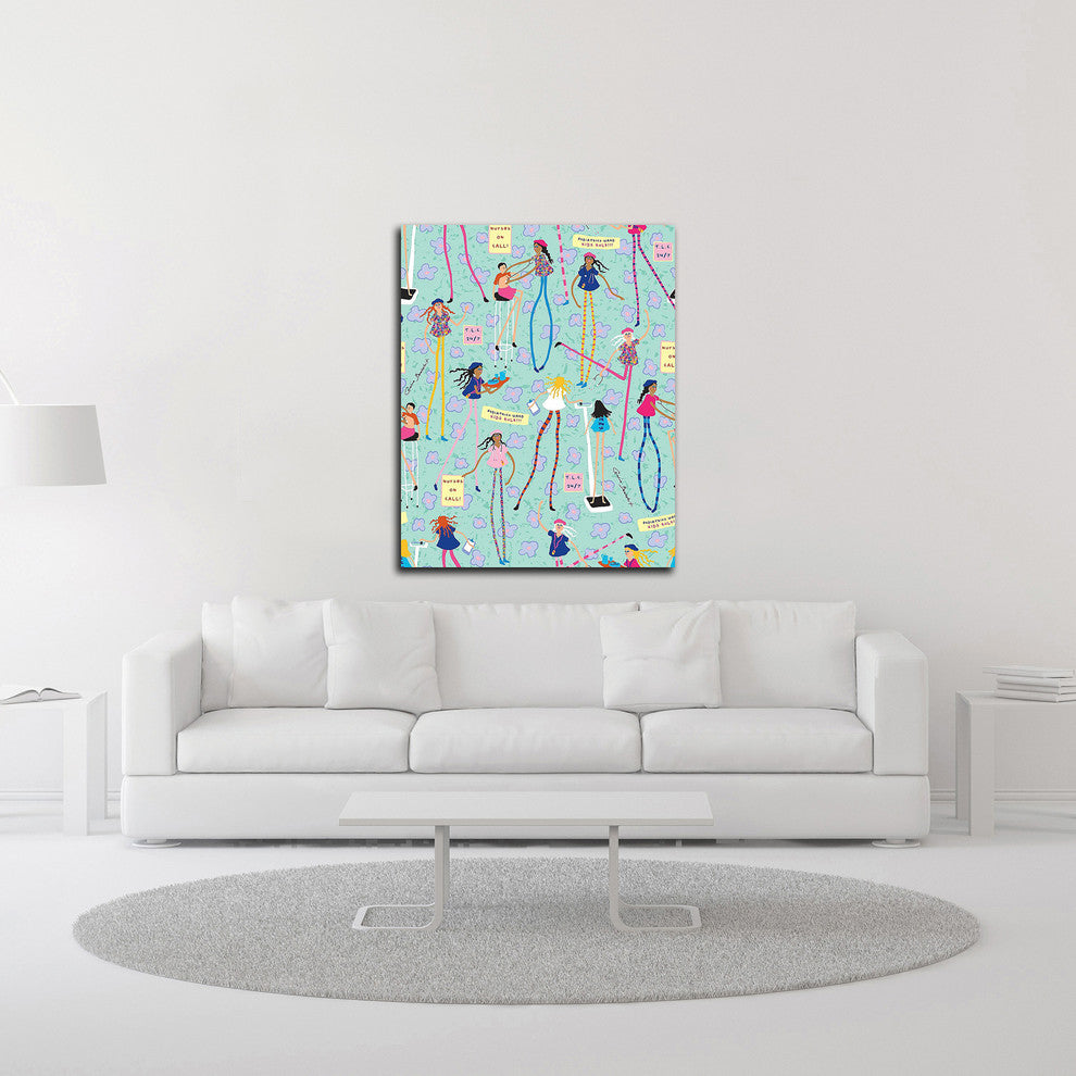 Nurse Girls by Caroline BenchÃ©trit, Print on Canvas, 24"x30"